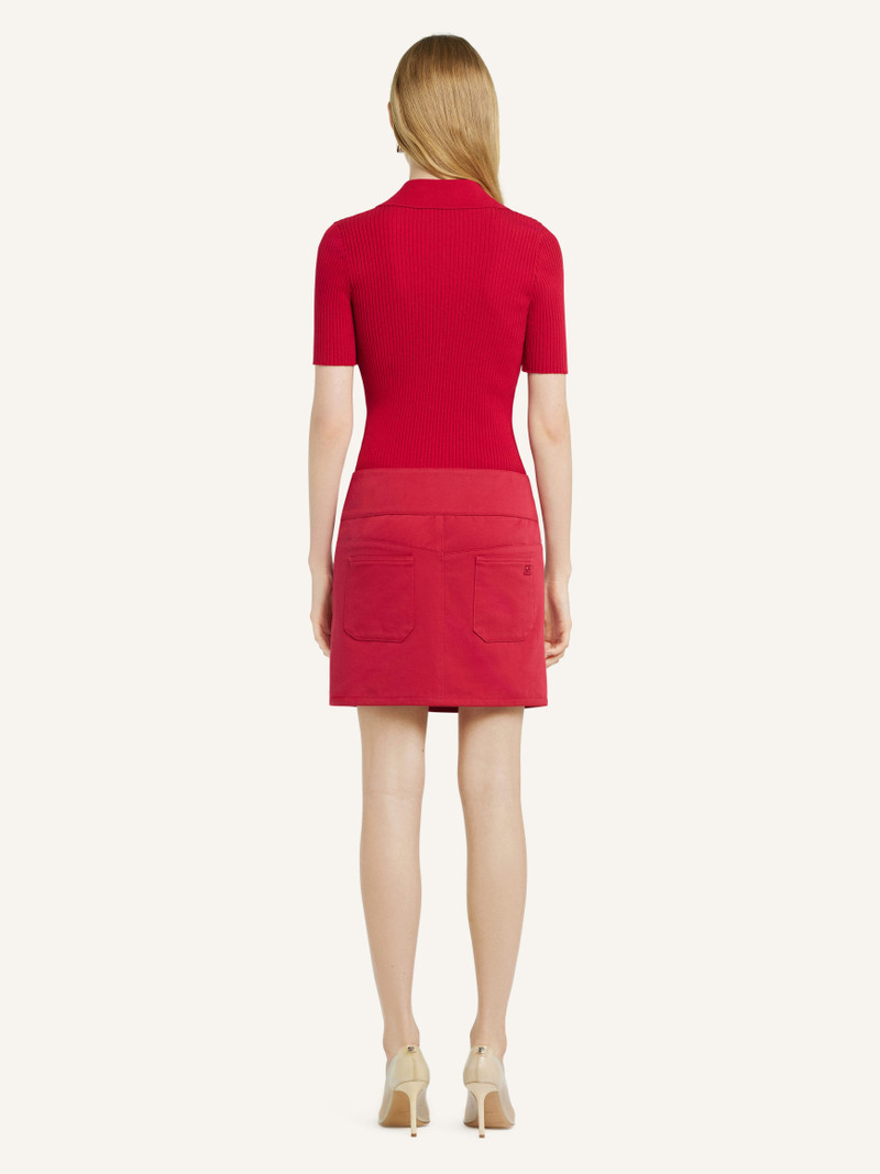 ICONIC RIB KNIT POLO SHIRT 4