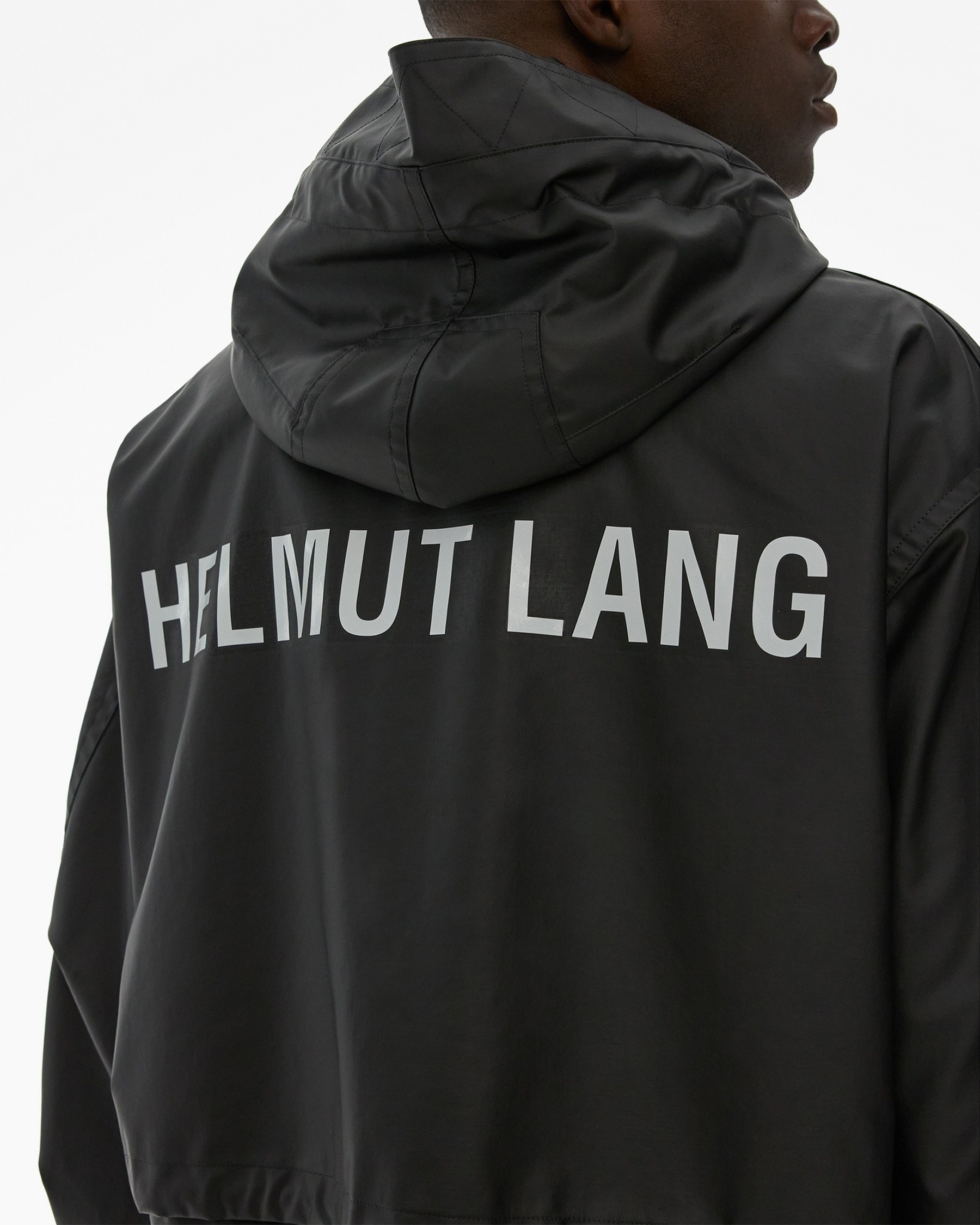 RUBBER LOGO PARKA - 6
