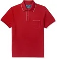 Contrast-Tipped Stretch-Cotton Piqué Polo Shirt - 25