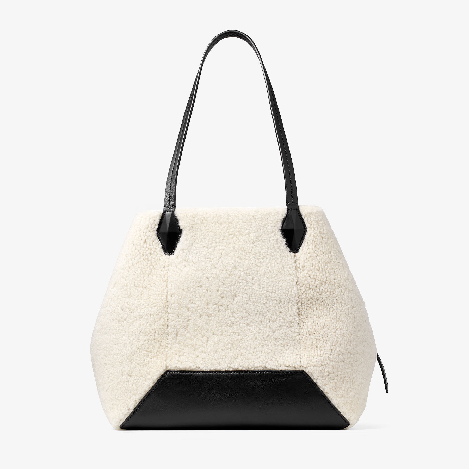 Diamond Tote M
Natural Shearling Tote Bag - 6
