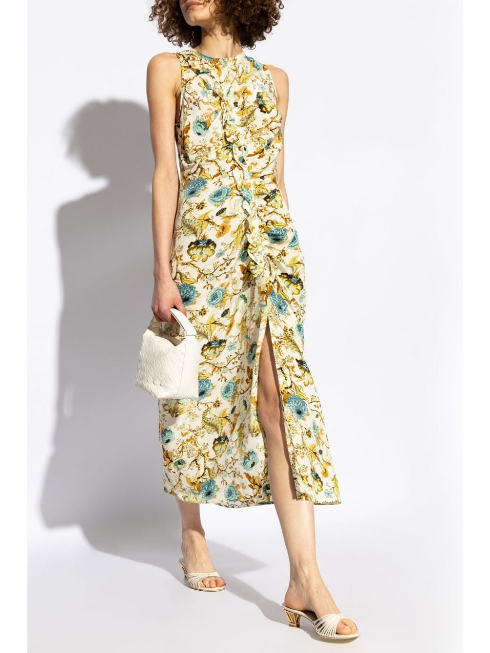 Lorna floral-print silk dress - 2