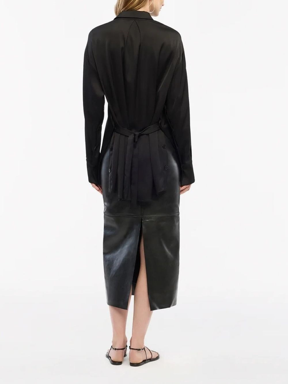 Bias Button Side Shirt - 3