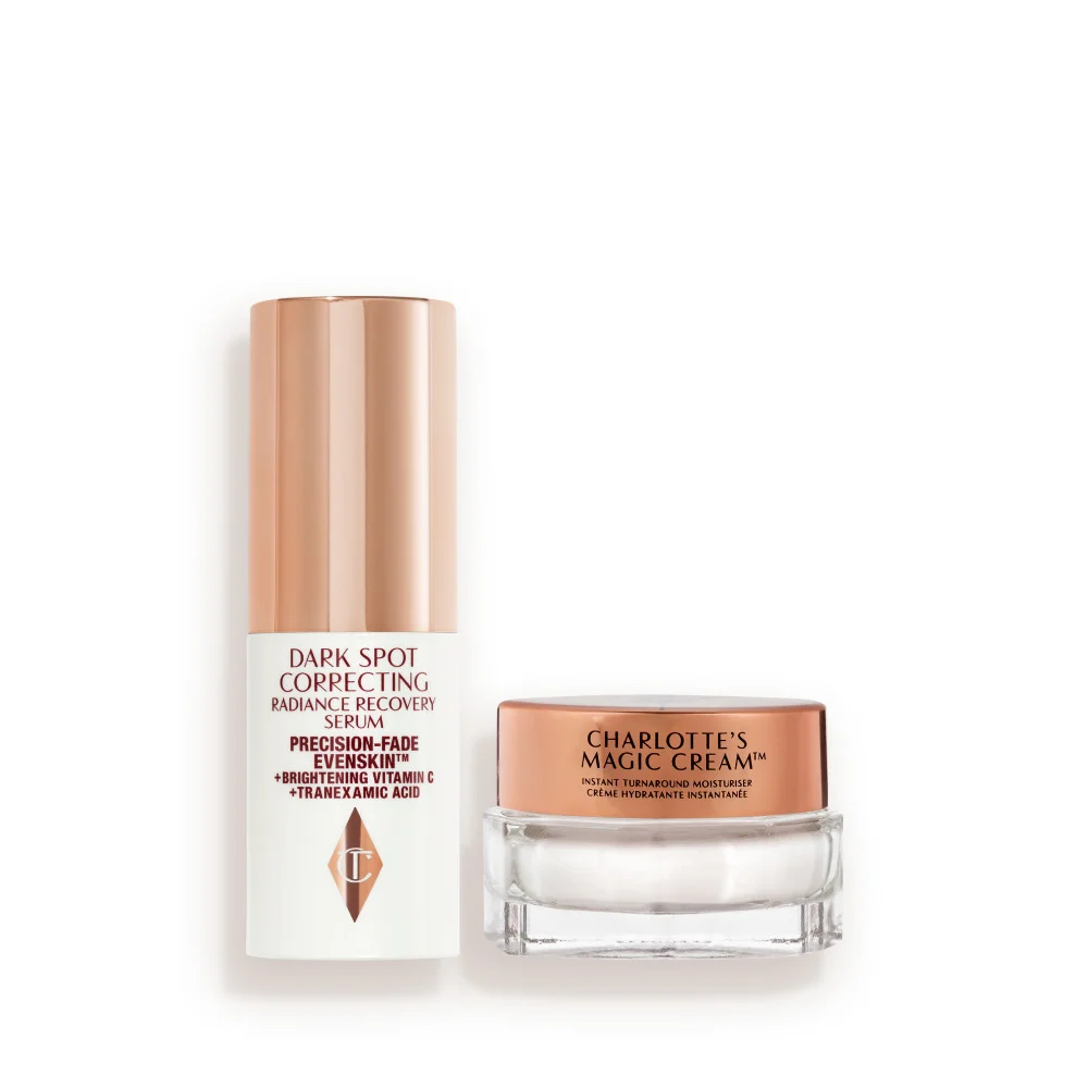 MINI DARK SPOT SERUM + CHARLOTTE’S MAGIC CREAM DUO SKINCARE KIT - 1