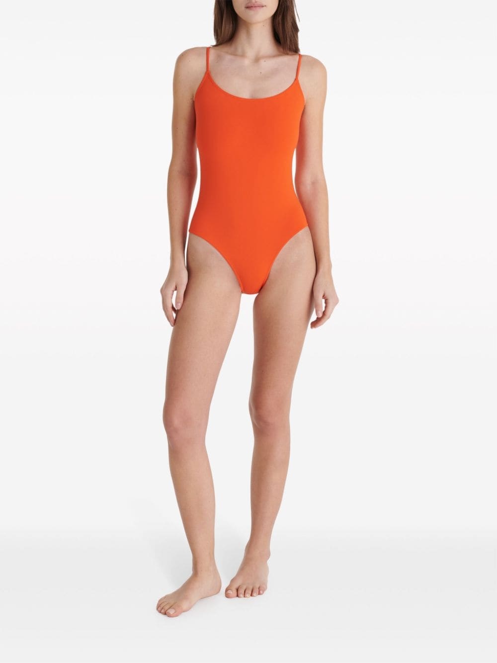 Techno open-back swimsuit - 3