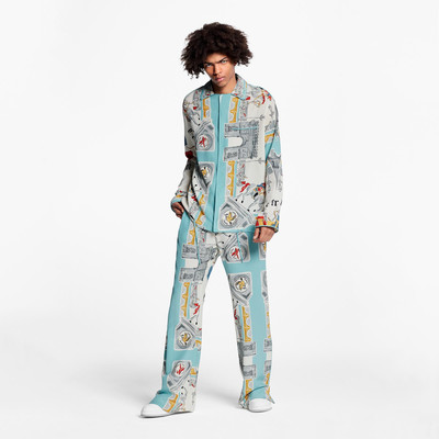 Louis Vuitton Printed Pyjama Pants outlook