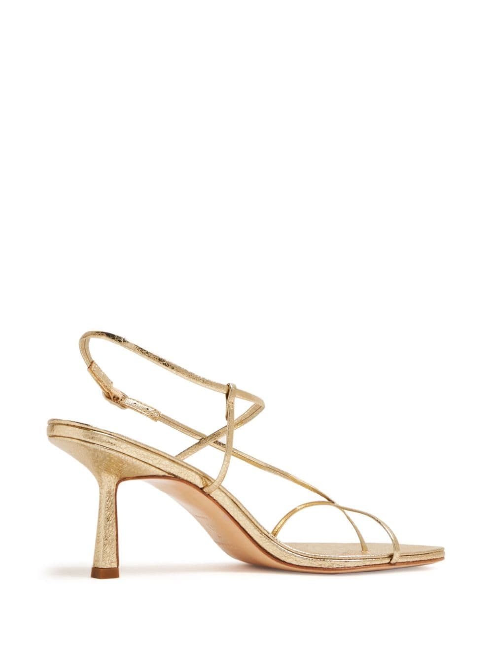 Cross Front 70mm laminated-leather sandals - 3