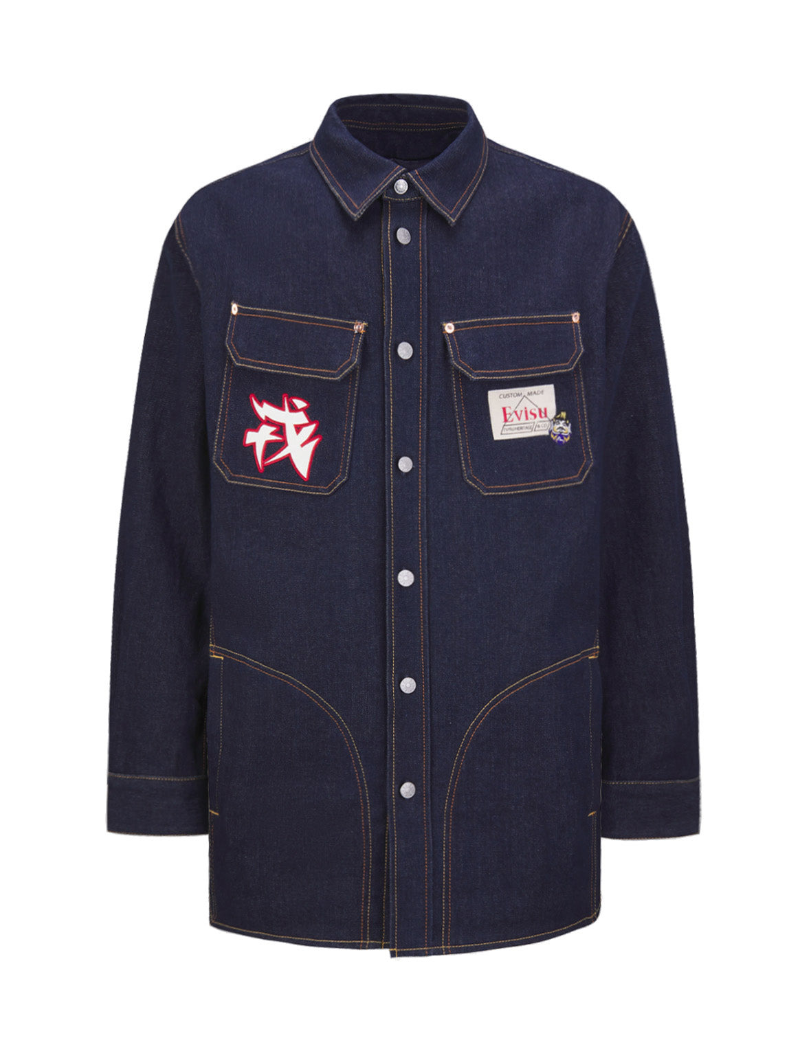 DARUMA DENIM SHIRT JACKET - 7