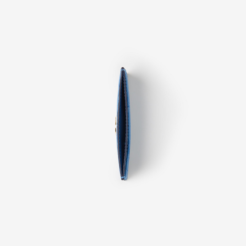 Embossed Leather TB Card Case 4