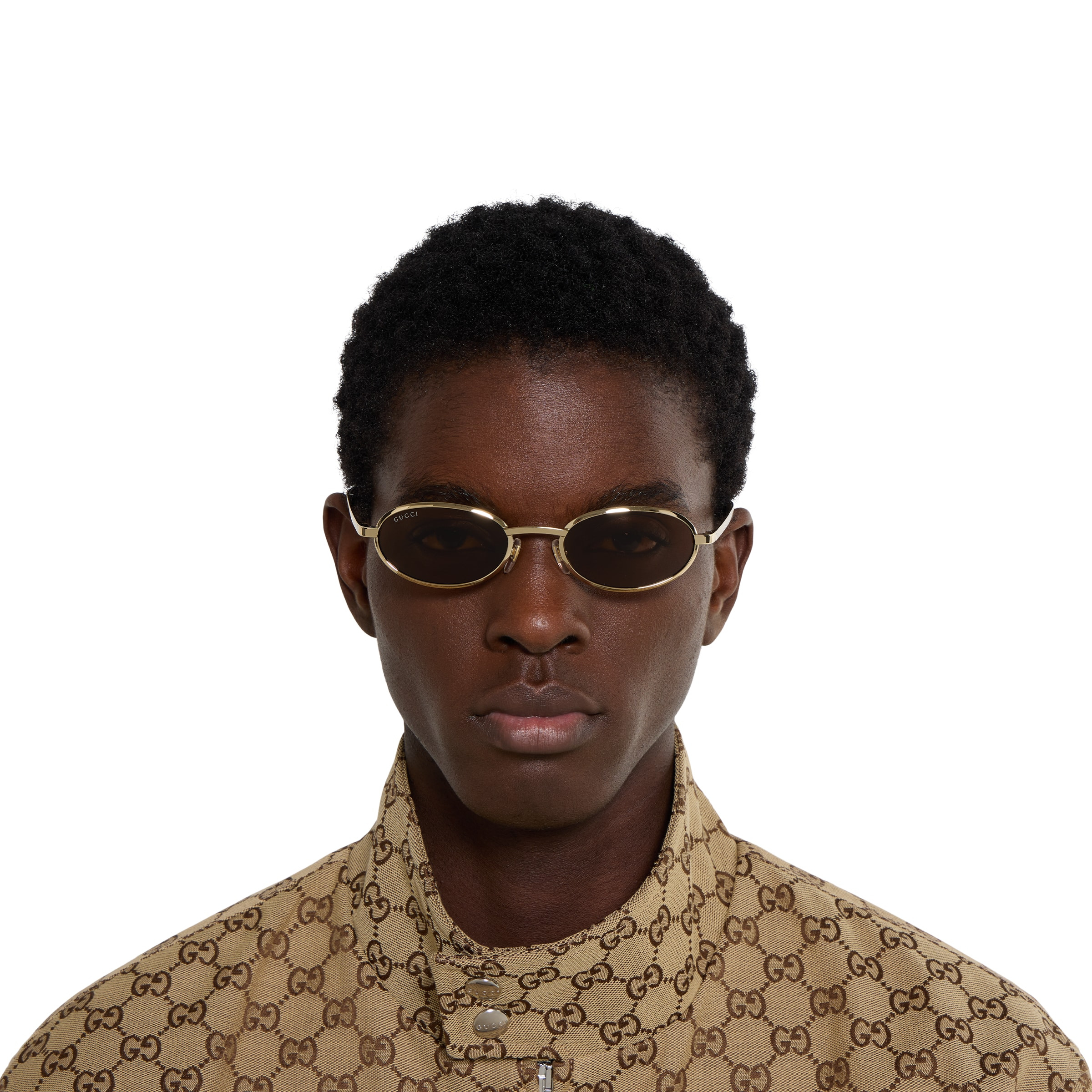 Oval frame sunglasses - 3