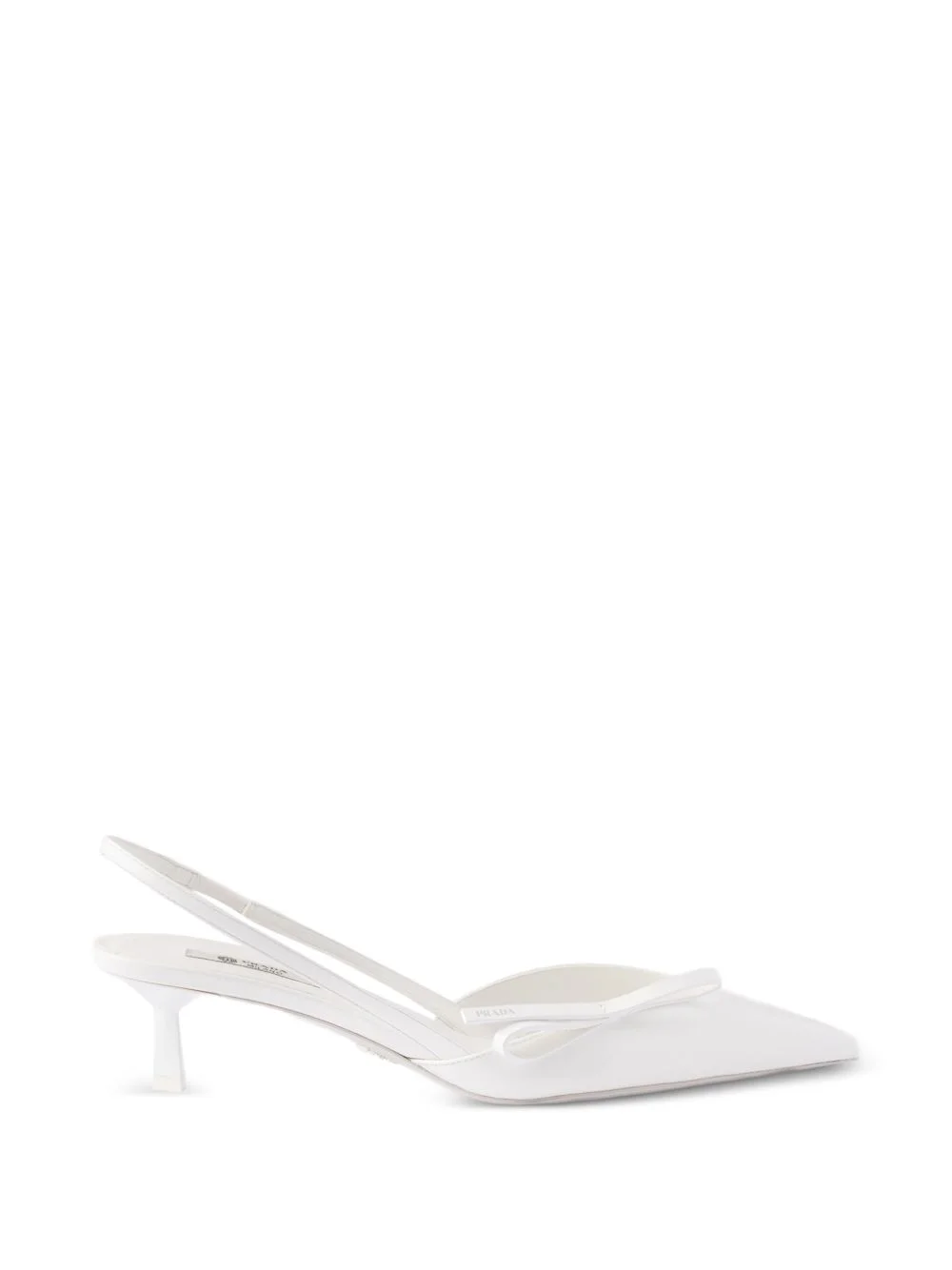 leather slingback pumps - 1