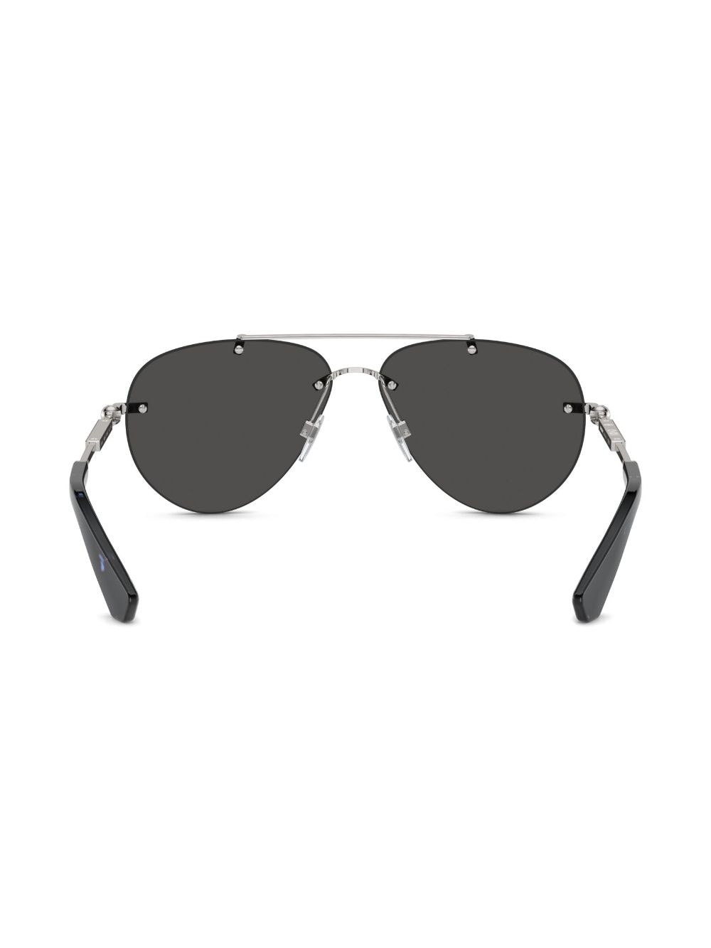 aviator logo-print sunglasses - 5