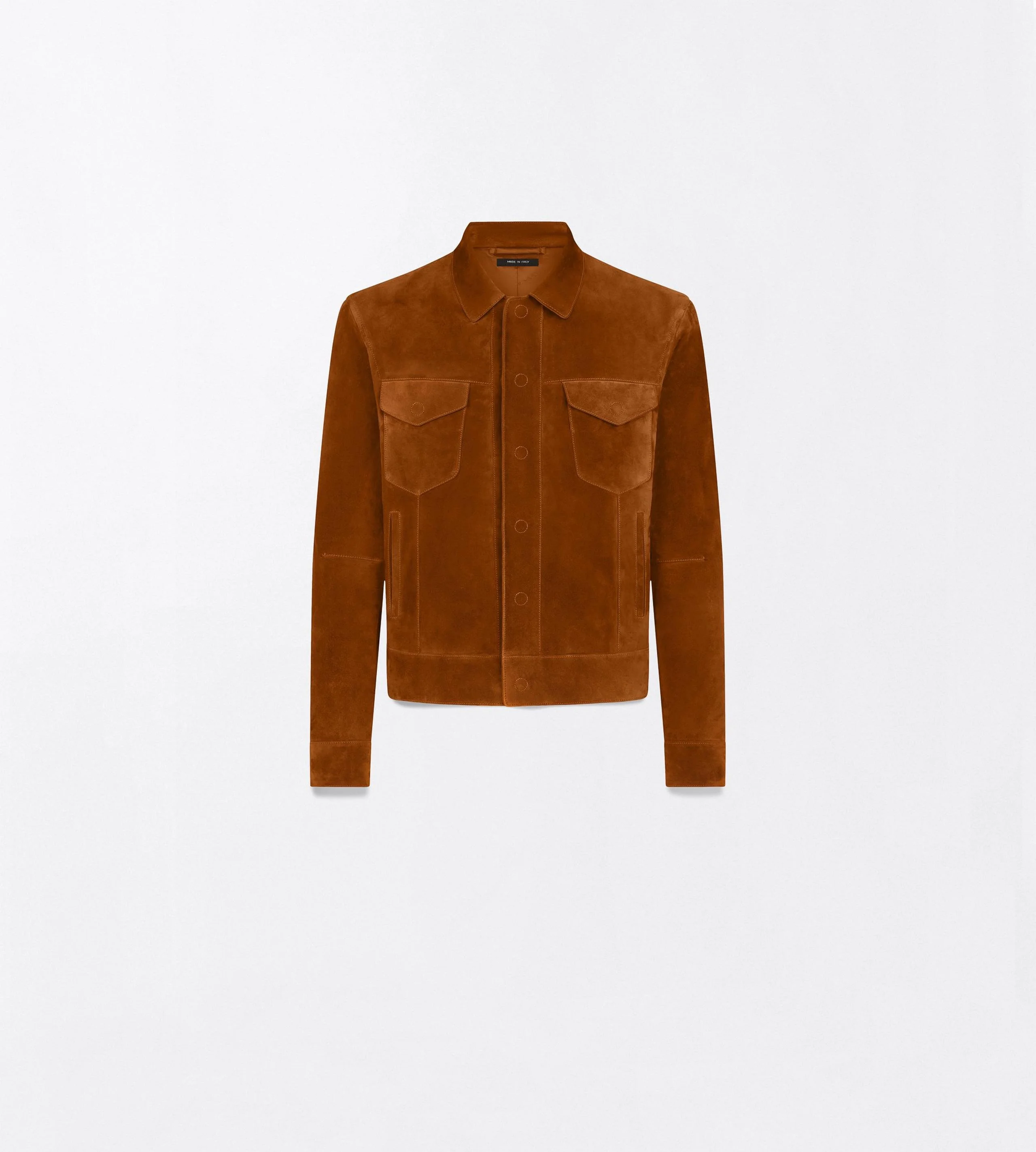 CASHMERE SUEDE WESTERN JACKET - 1
