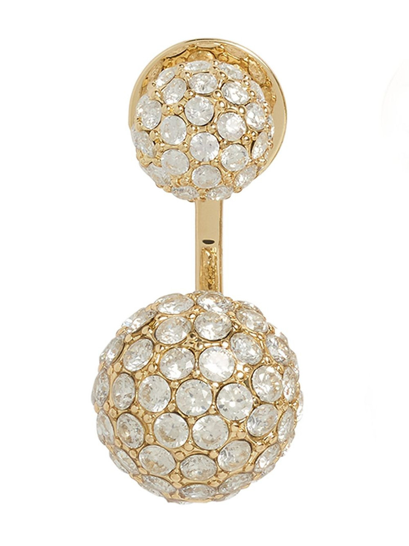 ROXANNE ASSOULIN The Floating pavé ball earrings outlook