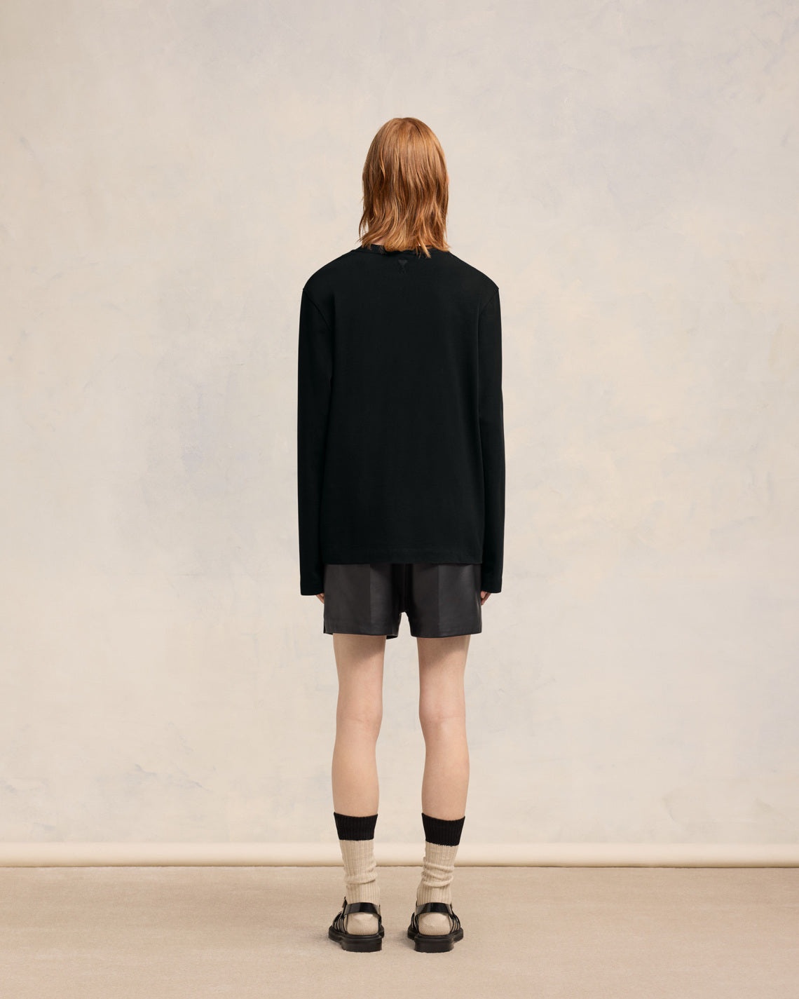 関税込み AMI PARIS alexandre mattiussi long sleeve t-shirt AMI Paris LONG SLEEVE AMI ALEXANDRE MATTIUSSI T-SHIRT