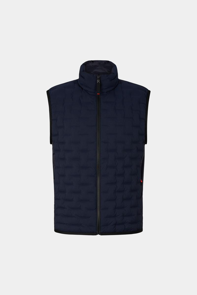 Gabriel Lightweight down vest in Dark blue 1