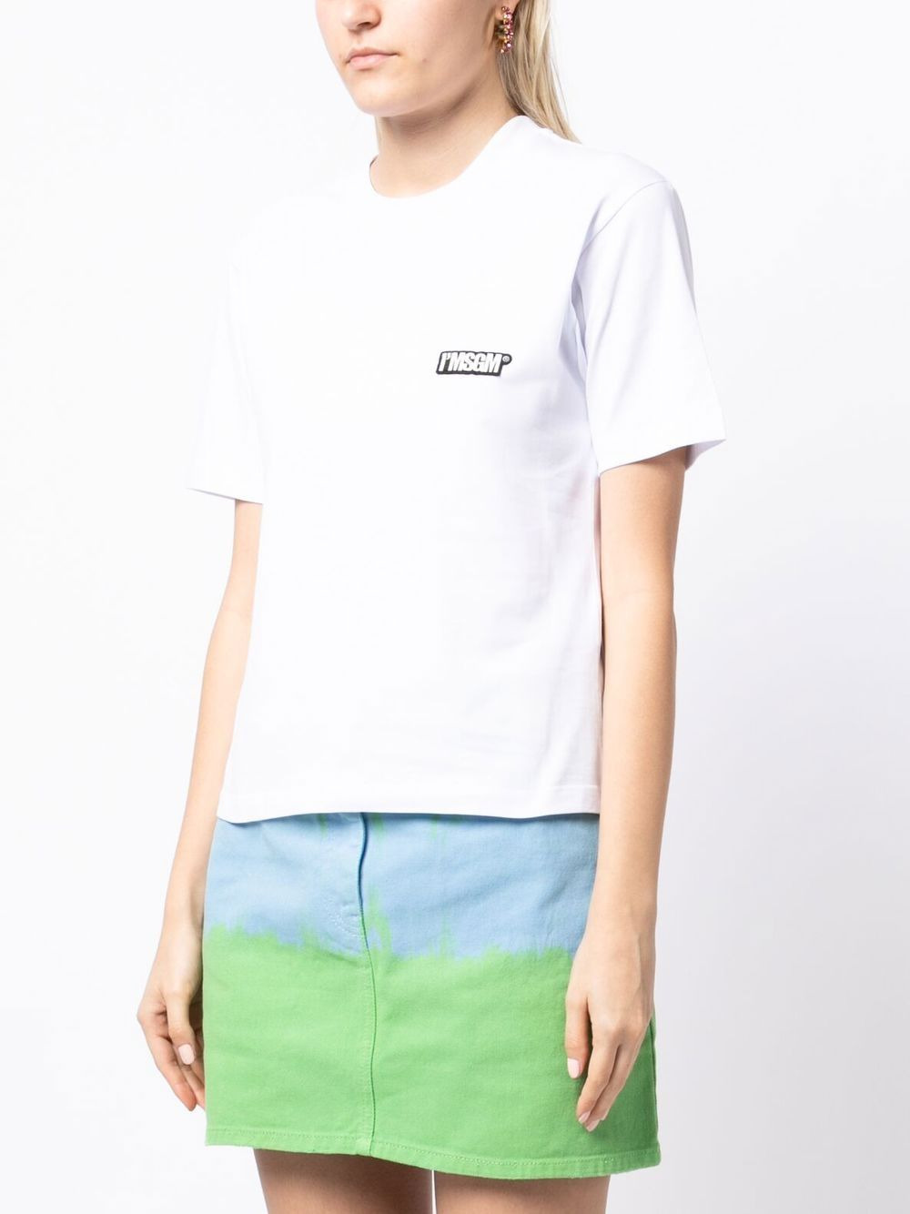 logo-patch short-sleeve T-shirt - 3