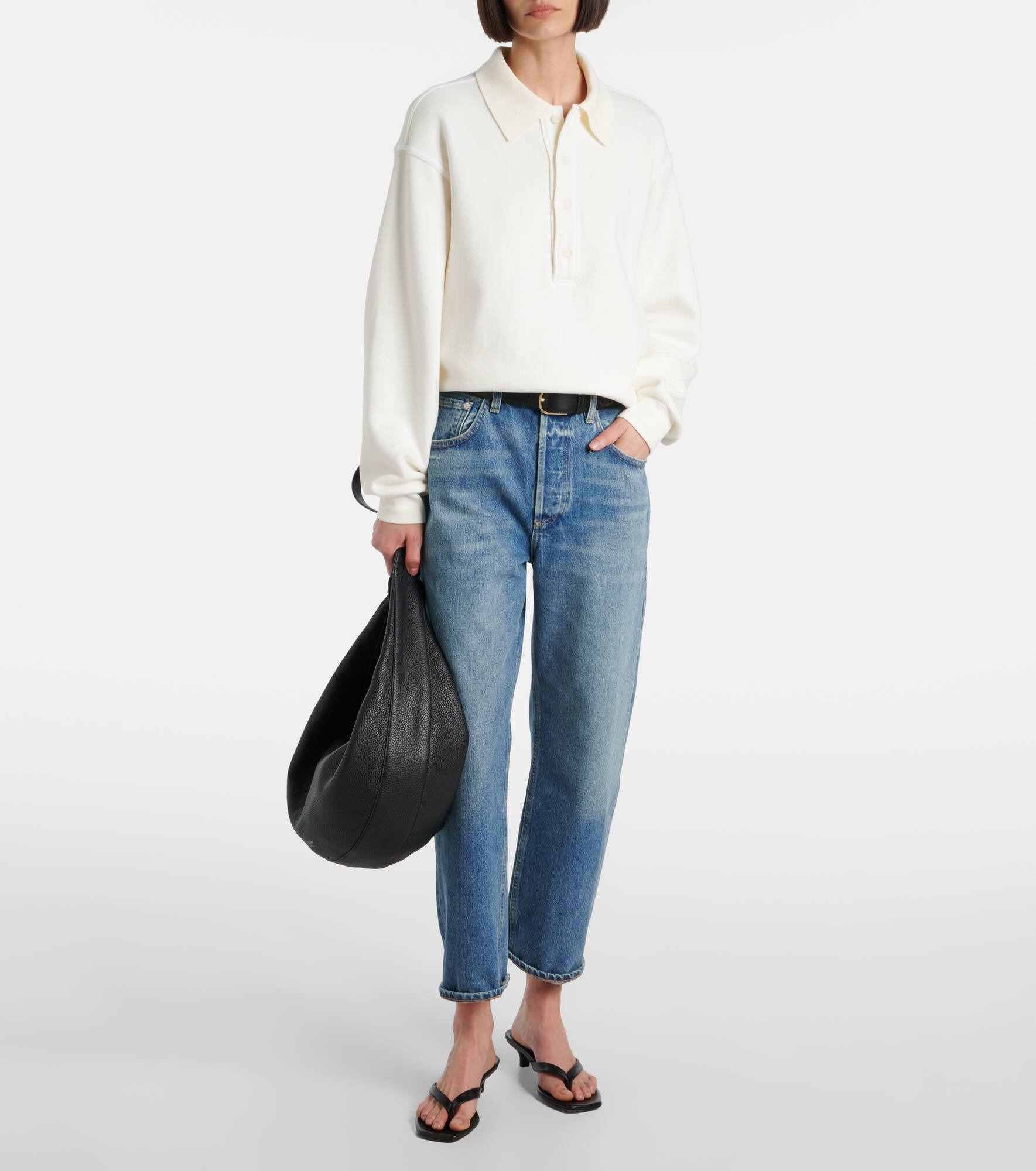 Dahlia mid-rise straight jeans - 2