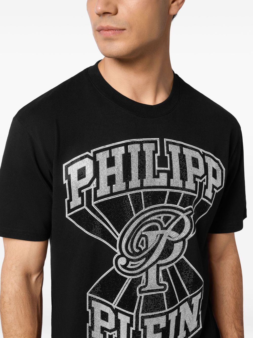 logo-embellished T-shirt - 4