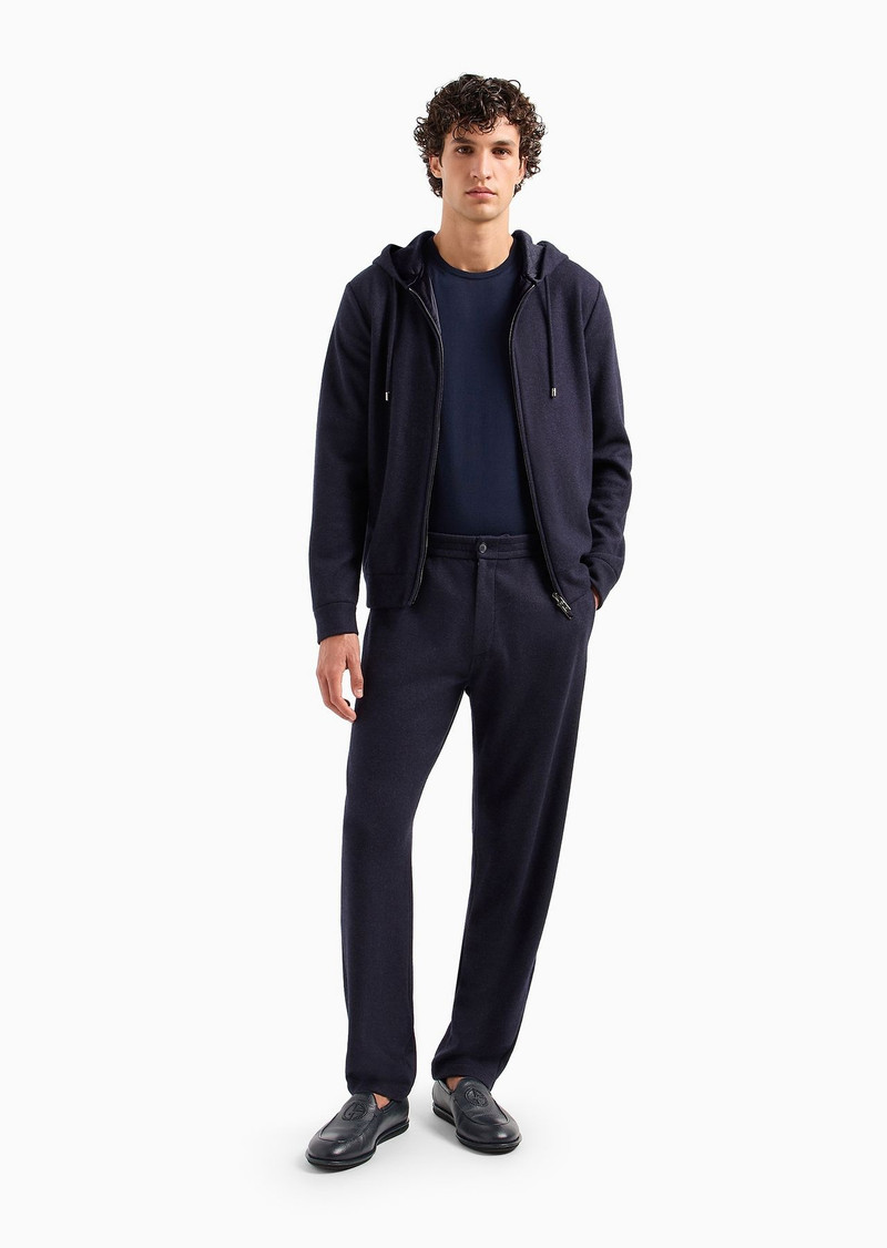 GIORGIO ARMANI Giorgio Armani Vicuña trousers in cashmere and vicuña outlook
