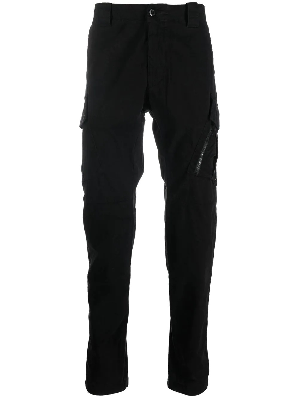 ruched-effect cargo trousers - 1