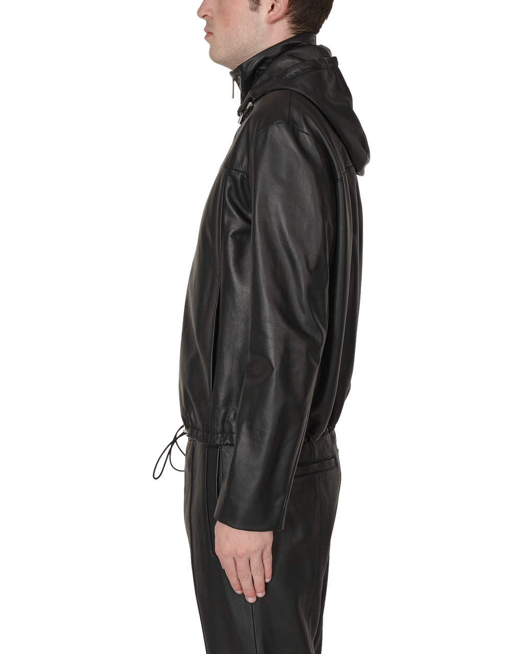 LEATHER WINDBREAKER - 7