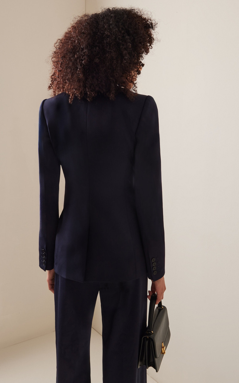 Double-Breasted Wool Jacket navy 4