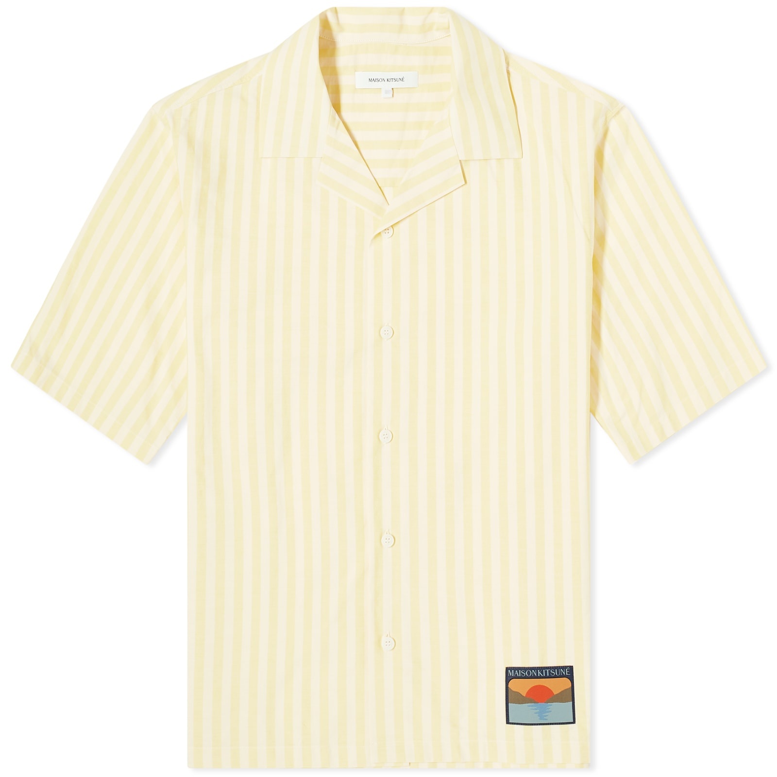 Maison Kitsuné Stripe Vacation Shirt - 1