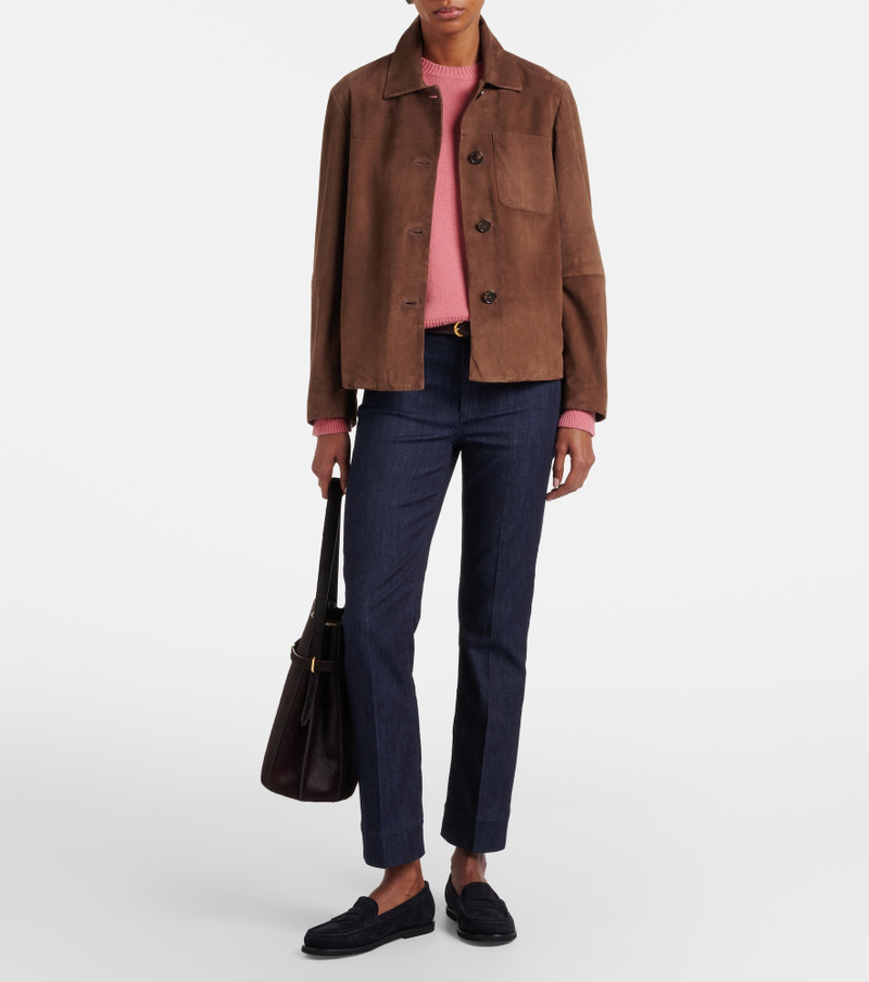 'S Max Mara Diana cotton-blend slim pants outlook