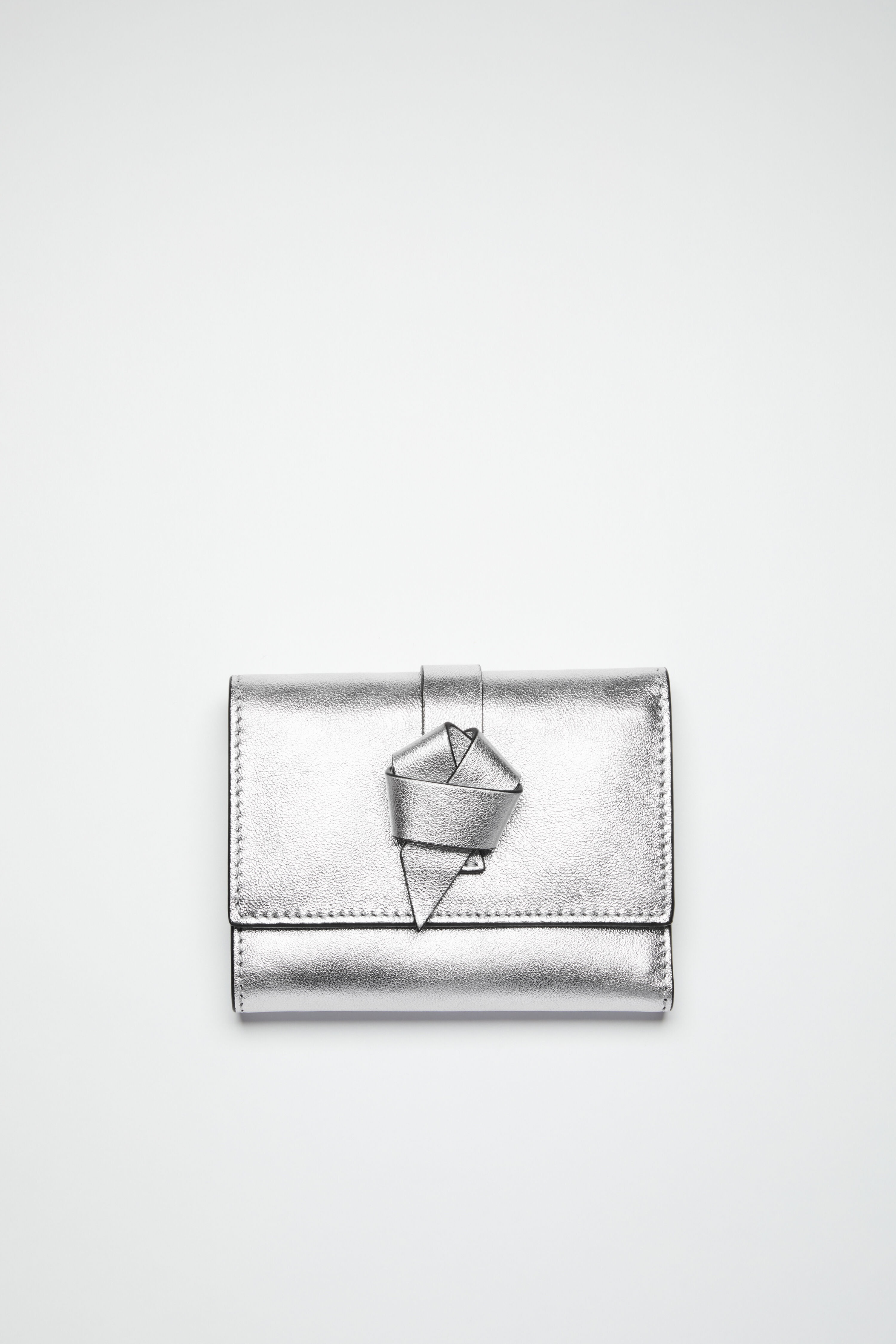 Musubi folded wallet - Silver - 1