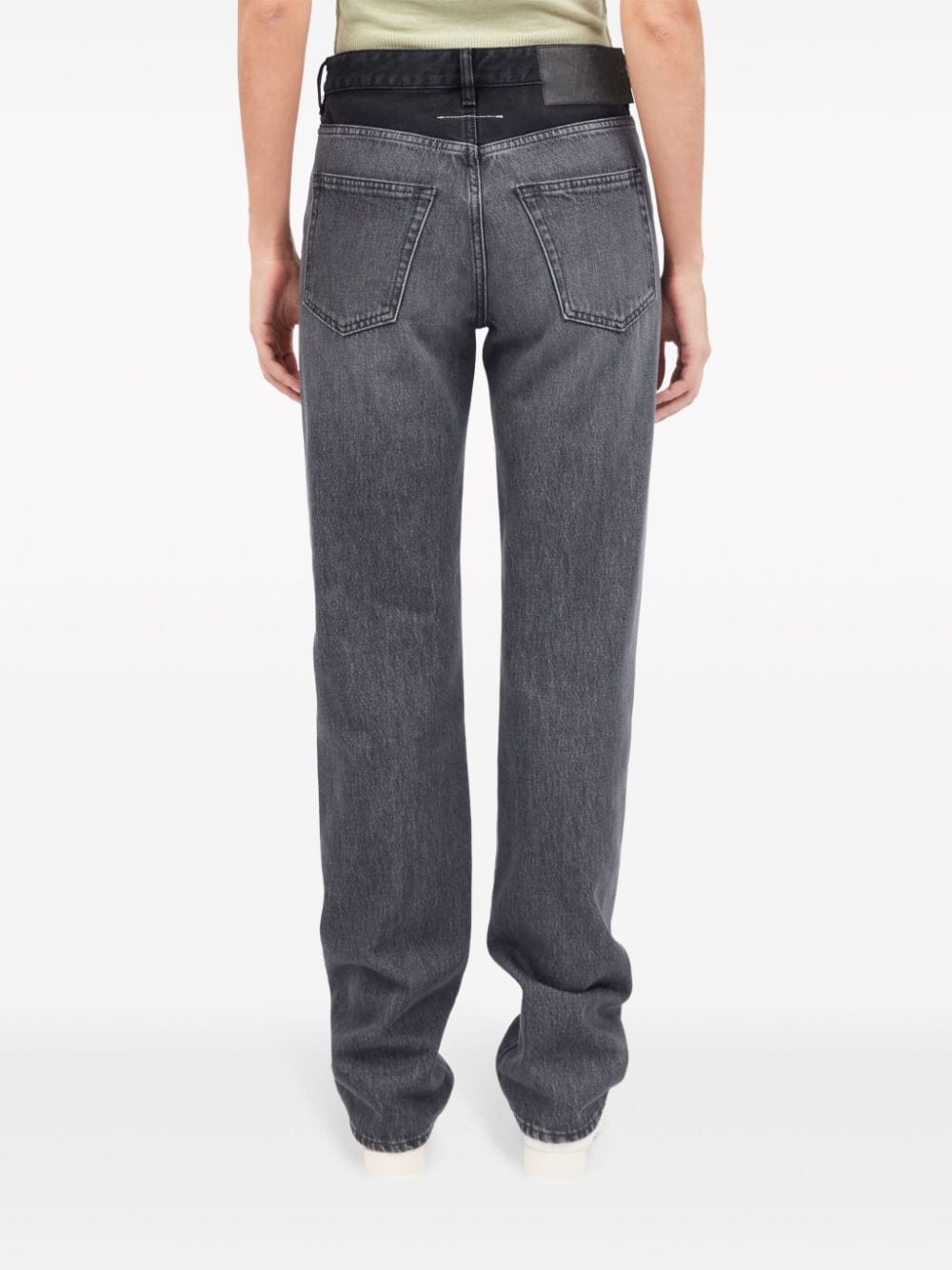slim-cut cotton jeans - 4