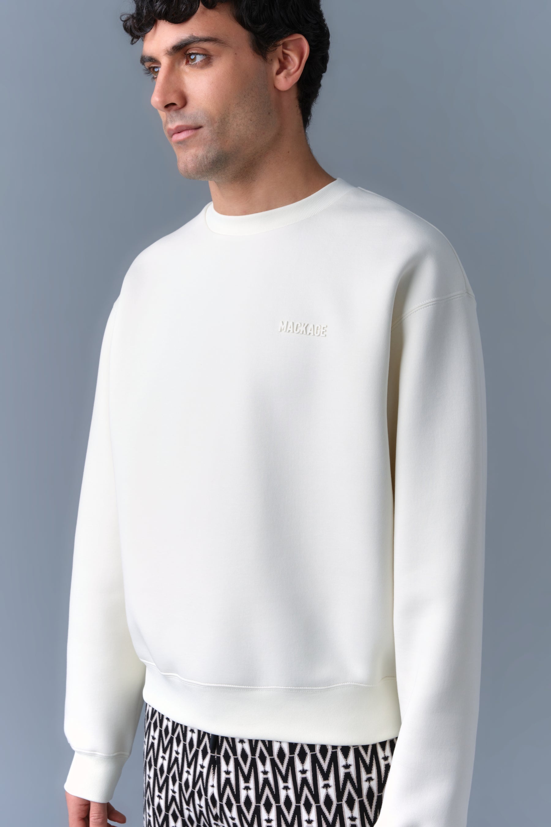 JULIAN Double-Face Jersey Sweatshirt - 5