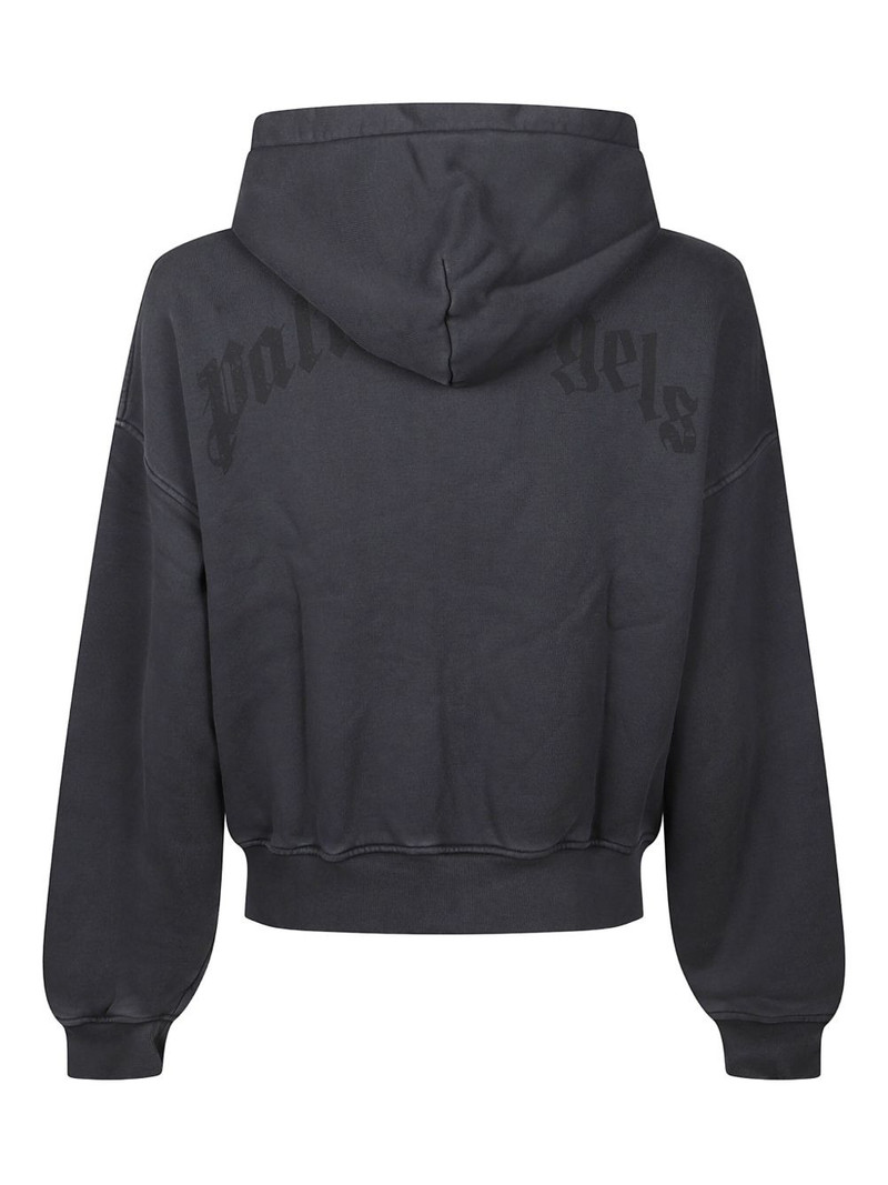 Palm Angels long-sleeve zip-front hoodie outlook