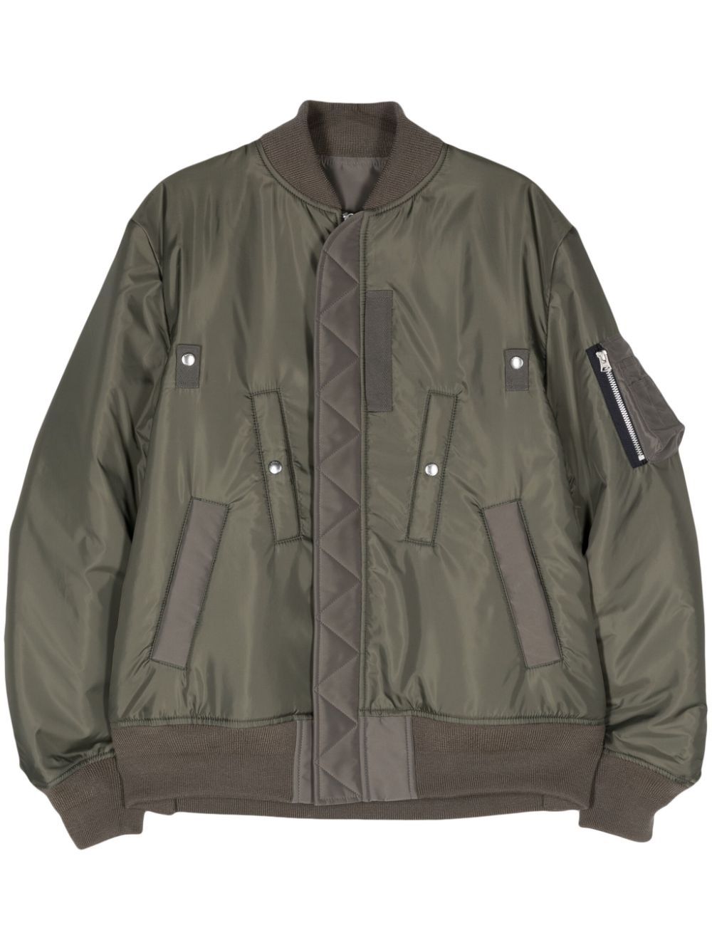padded bomber jacket - 1