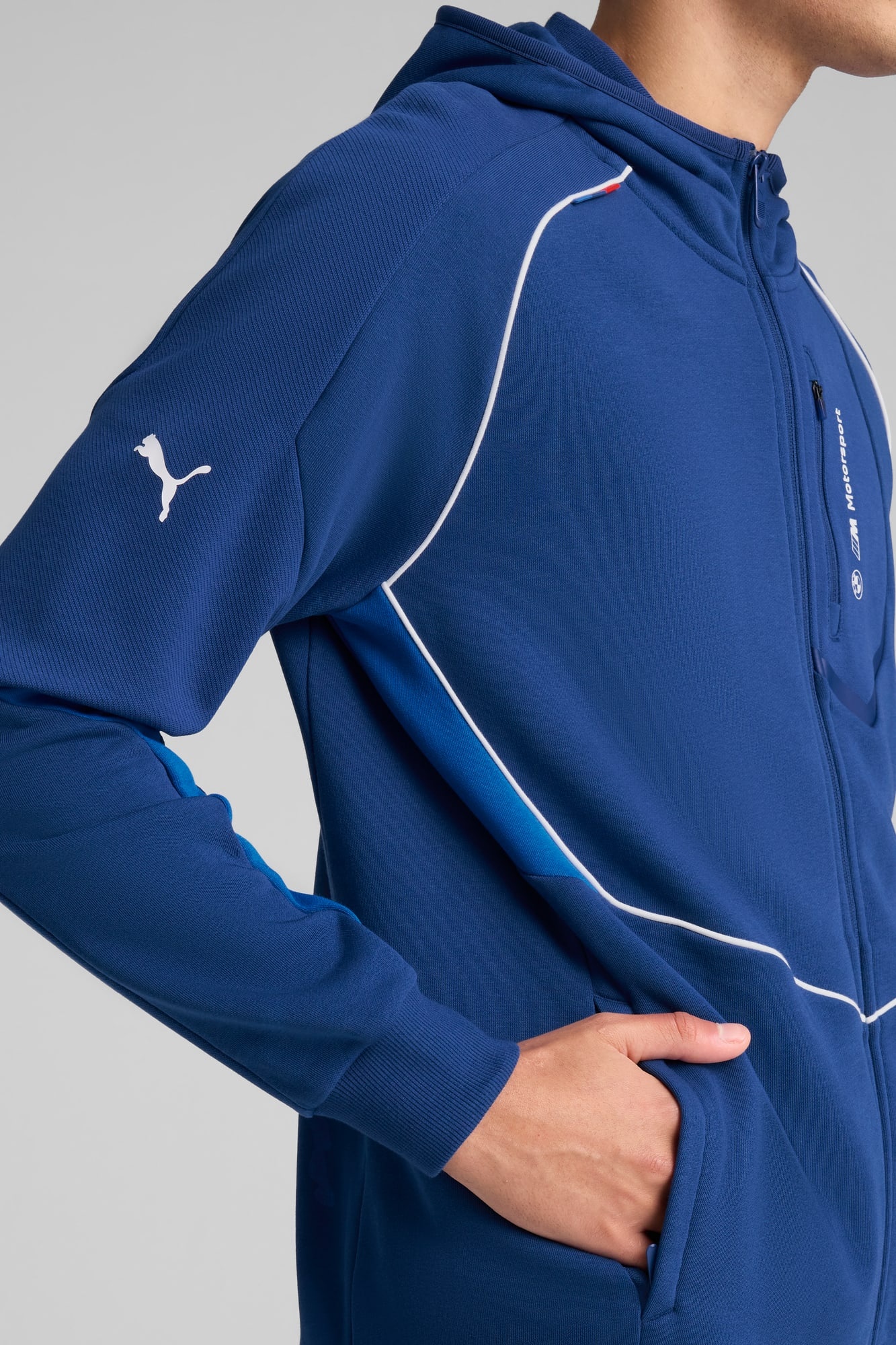 BMW M Motorsport Men's Hooded Jacket - 4
