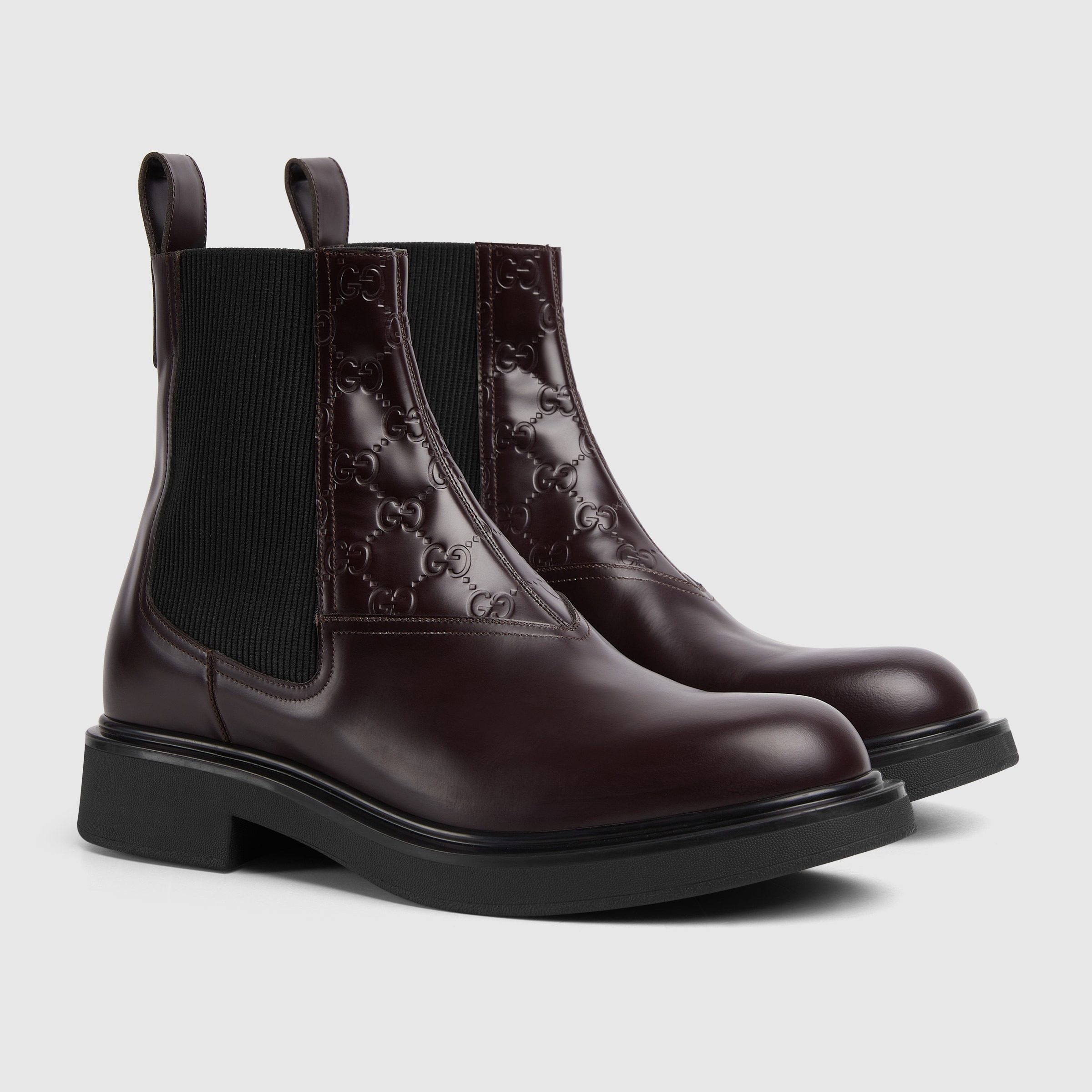 Men's ankle boot with GG detail - 2