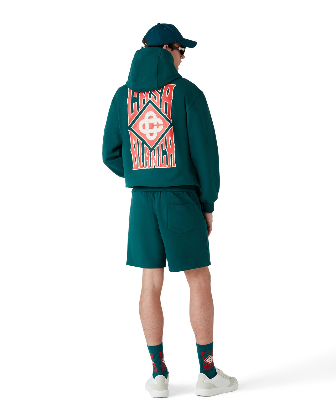 Gothic Logo Hooded Sweatshirt | Casablanca Paris - 3