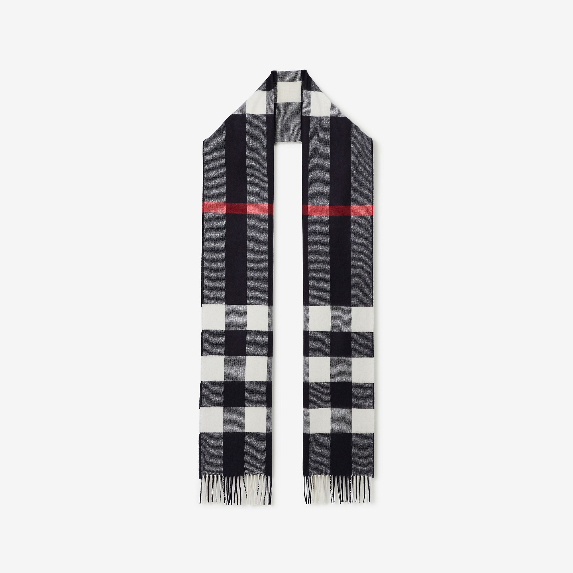 Check Cashmere Scarf - 3