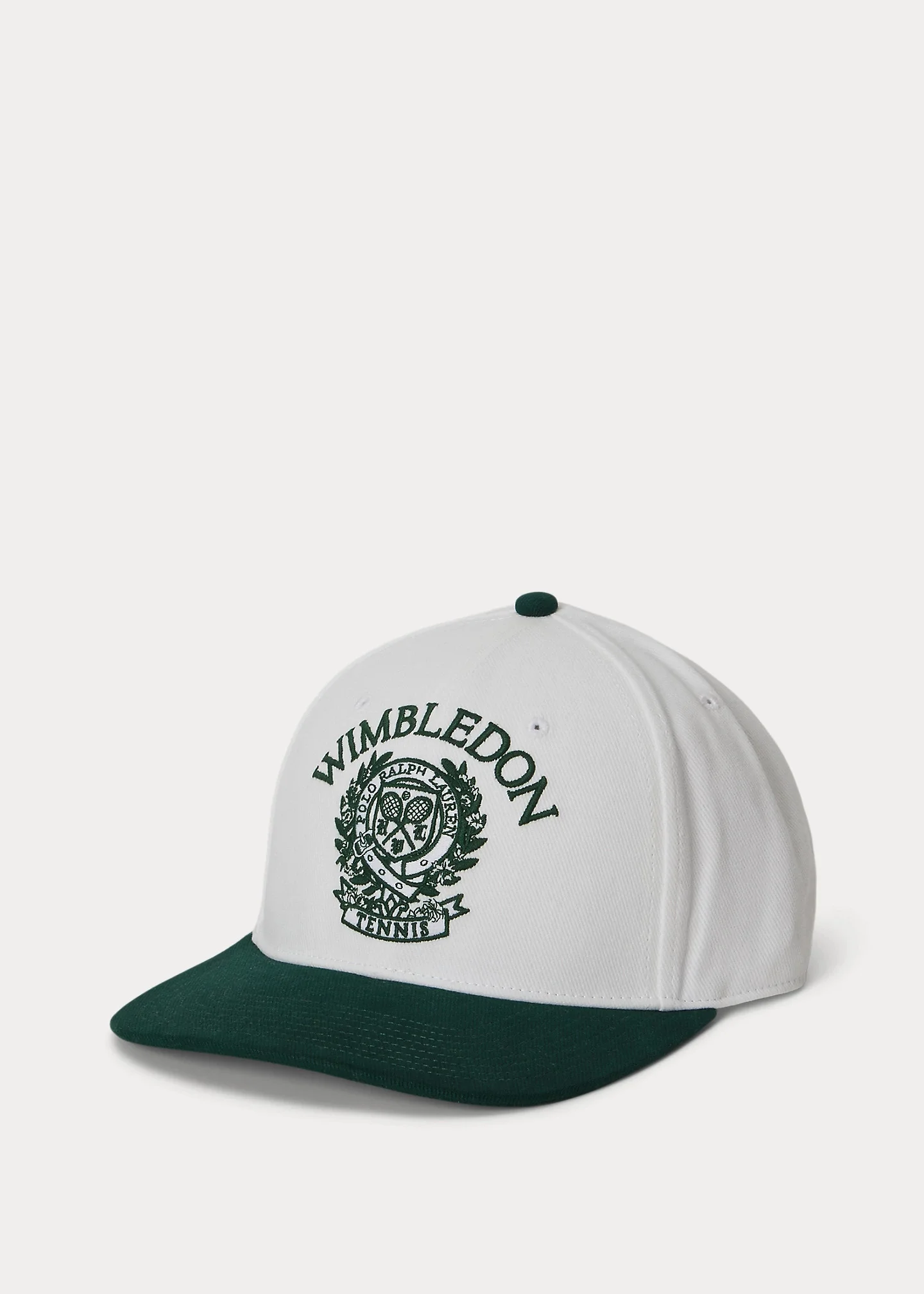 Wimbledon Crest Twill Cap - 1