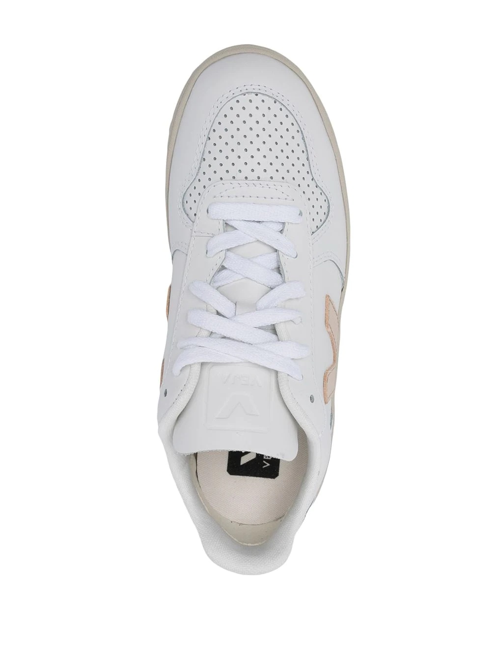 V-10 lace-up sneakers - 4