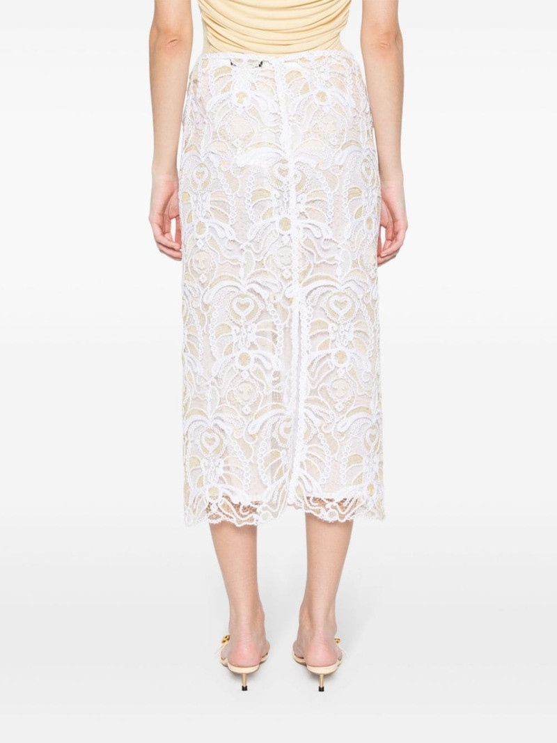 embroidered open-knit skirt 4