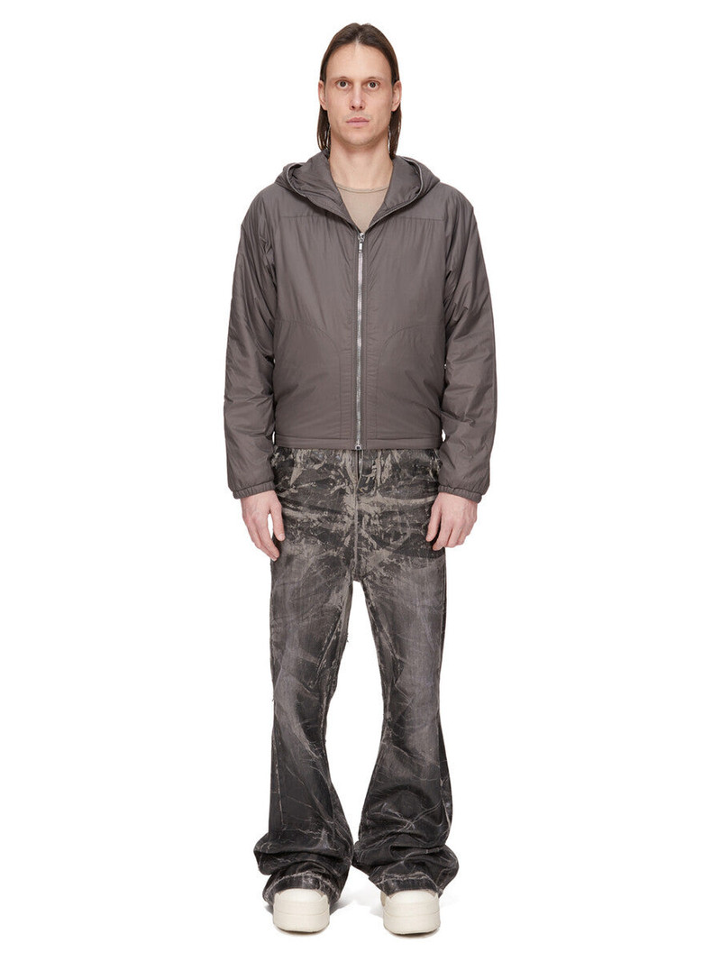 Rick Owens DRKSHDW zip-up hooded jacket outlook