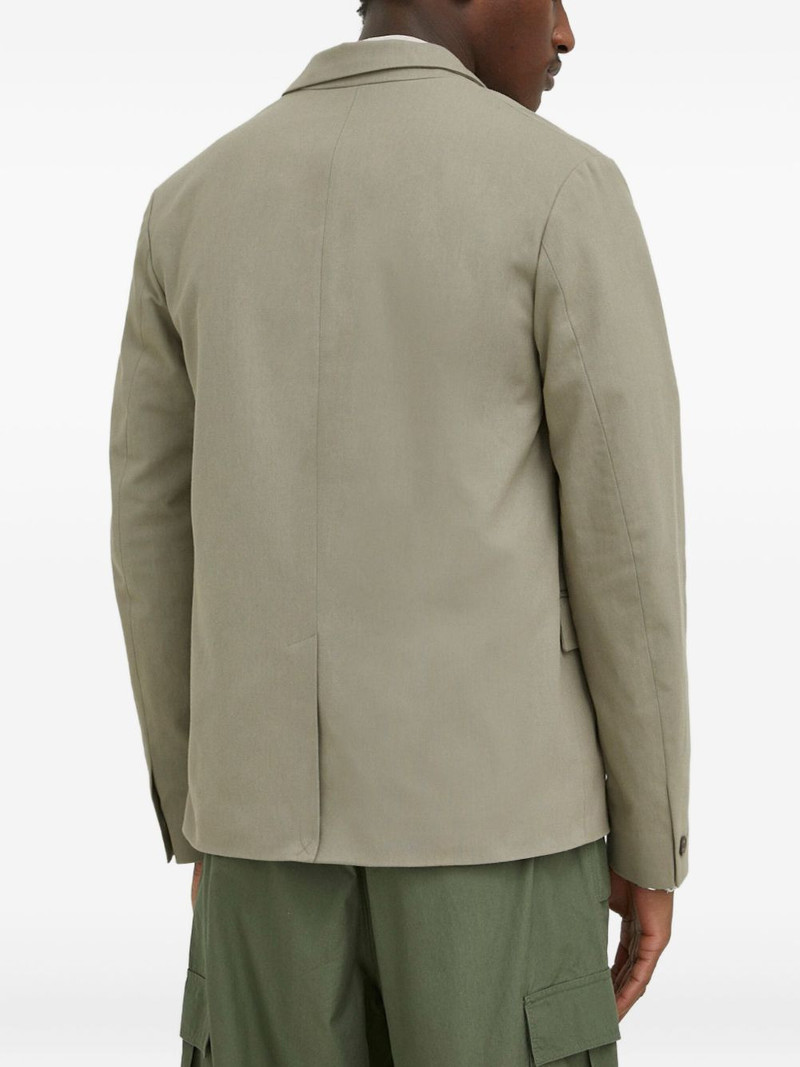 buttoned notched-lapels blazer 3