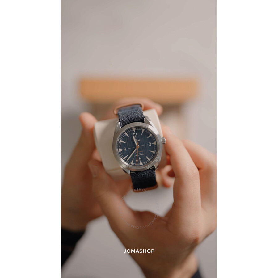 Omega Railmaster Automatic Blue Jeans Dial Men's Watch 220.12.40.20.03.001 - 4