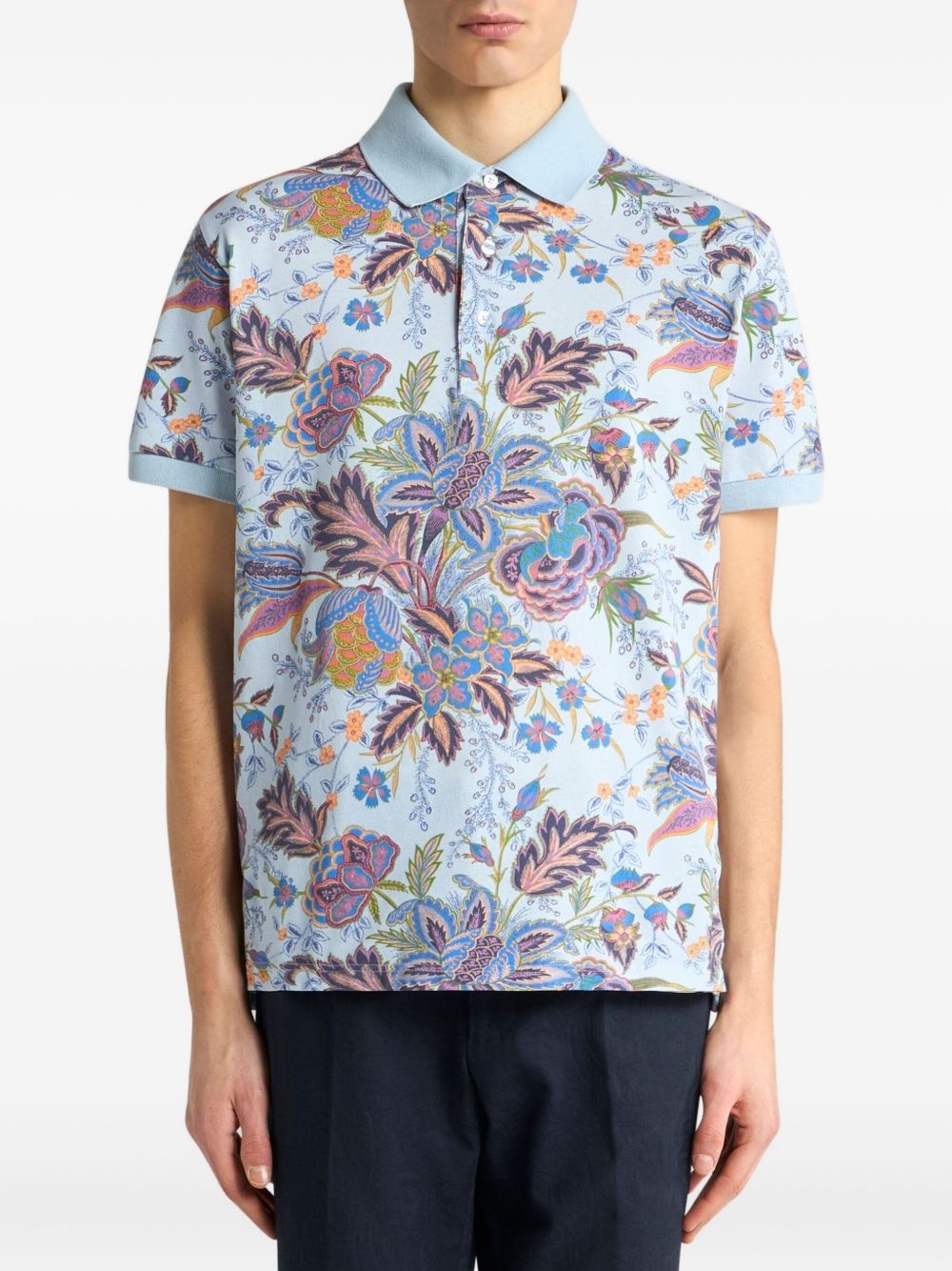 cotton polo shirt - 2