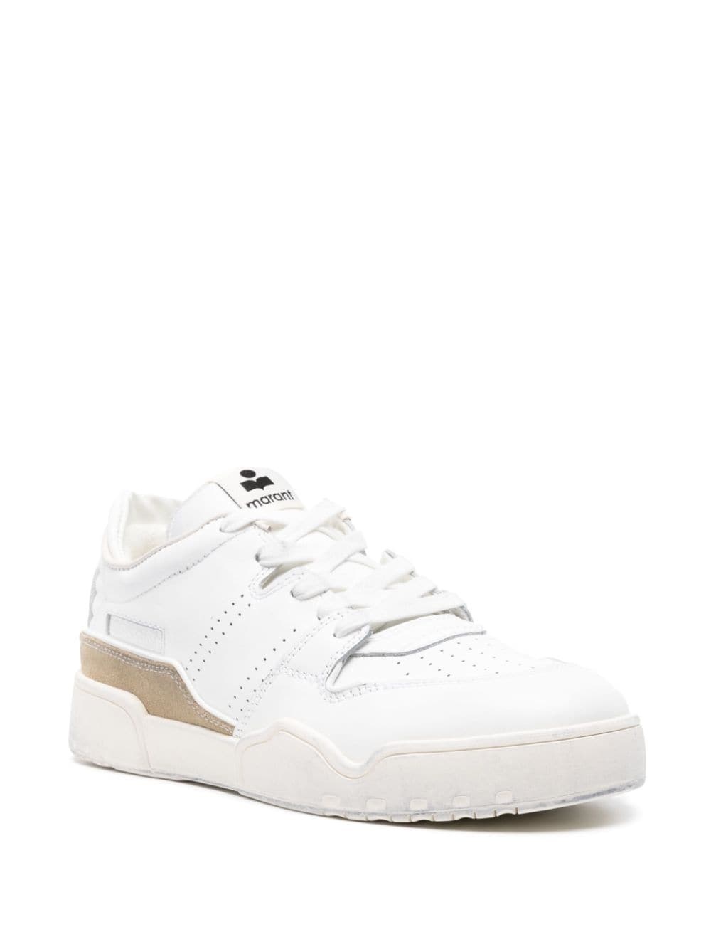 Emreeh panelled leather sneakers - 2