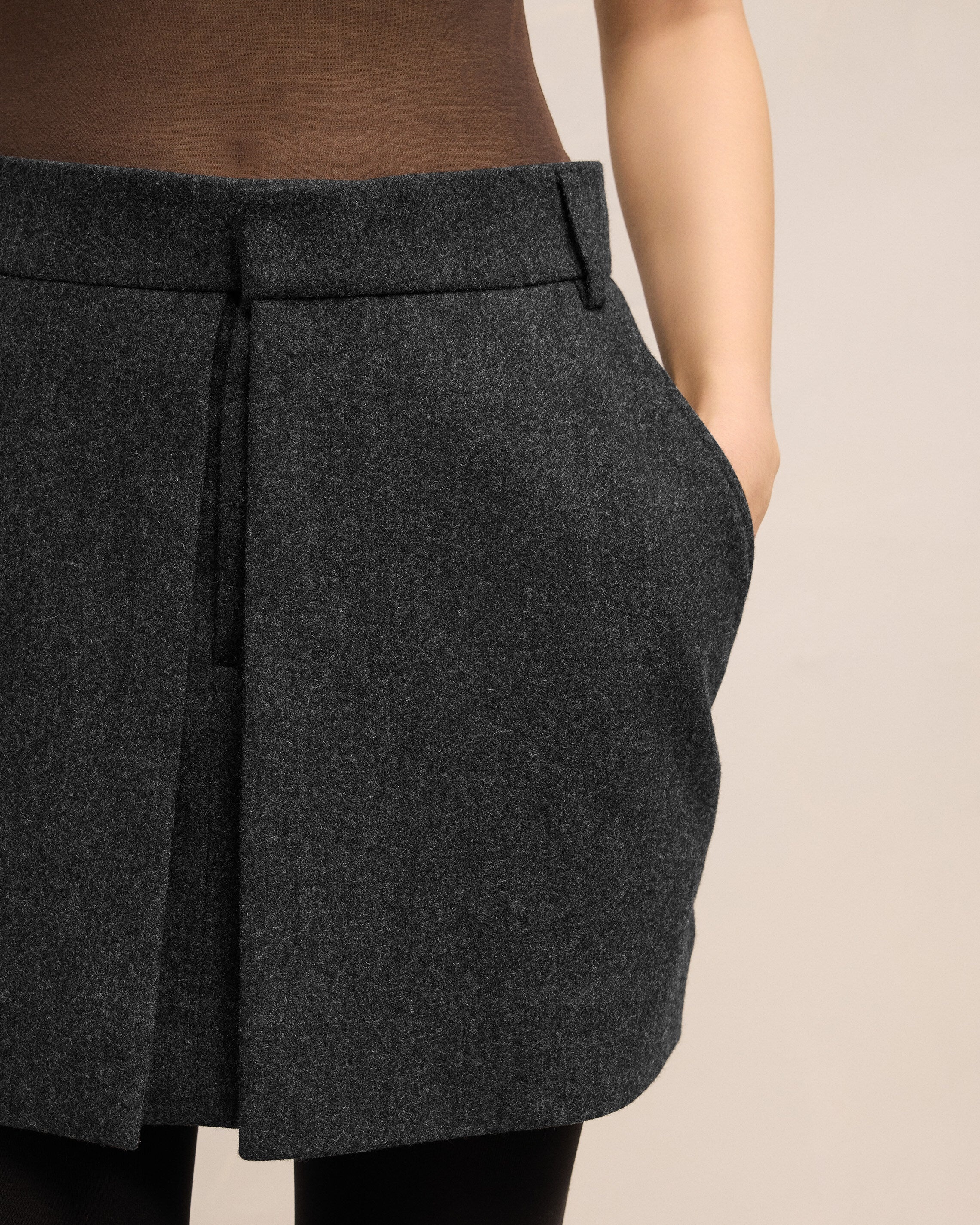 MINI SKIRT WITH PANELS - 5