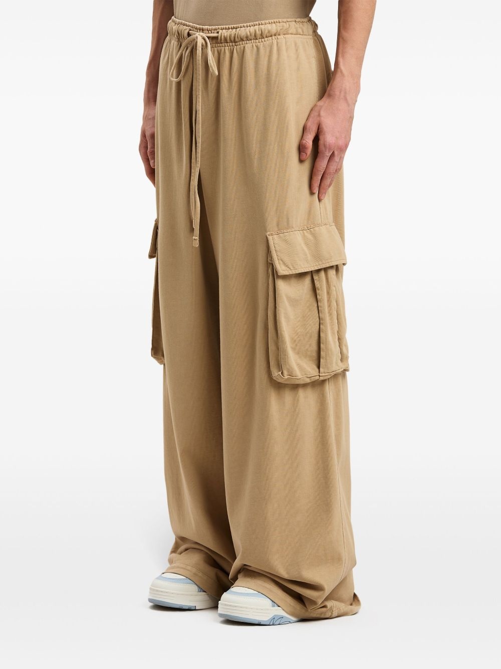 cargo-pockets sweatpants - 4