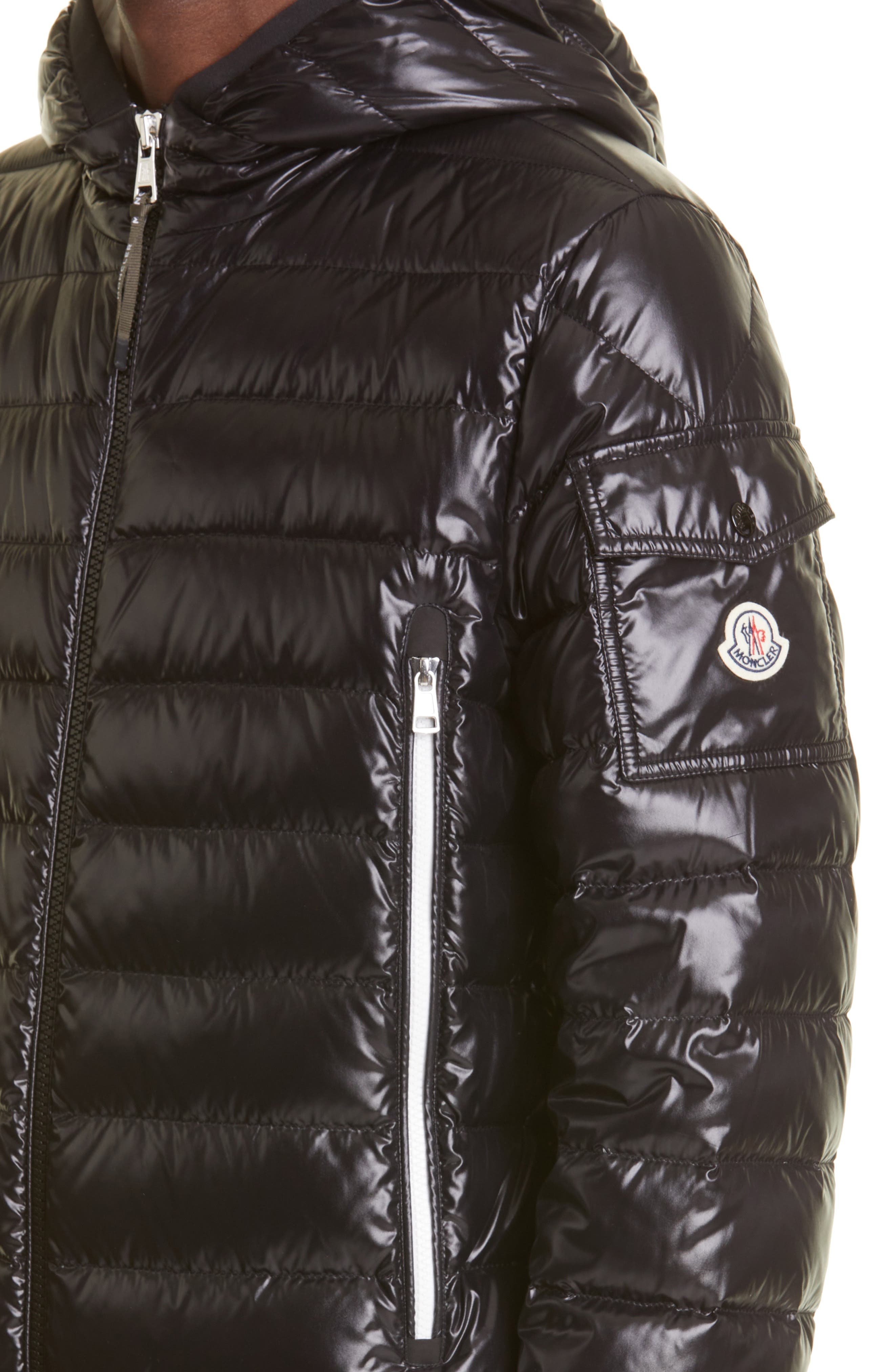 Moncler Galion Quilted Down Puffer Jacket in Black at Nordstrom - 4