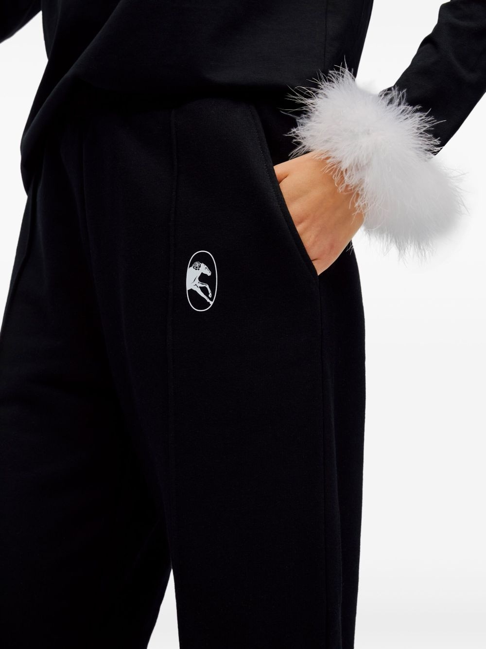 logo-print track pants - 5