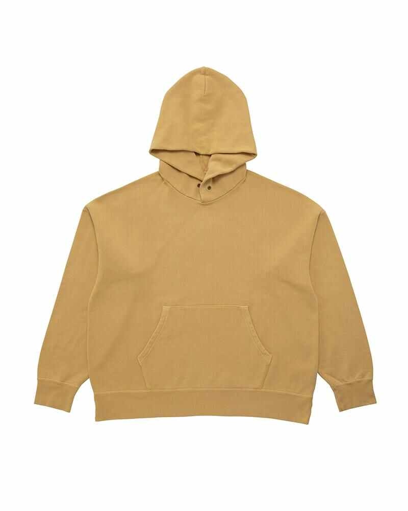 JUMBO SB HOODIE P.O. DMGD (U.D.) MUSTARD - 1
